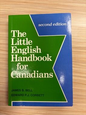 The Little English Handbook for Canadians - Green & Blue Paperback